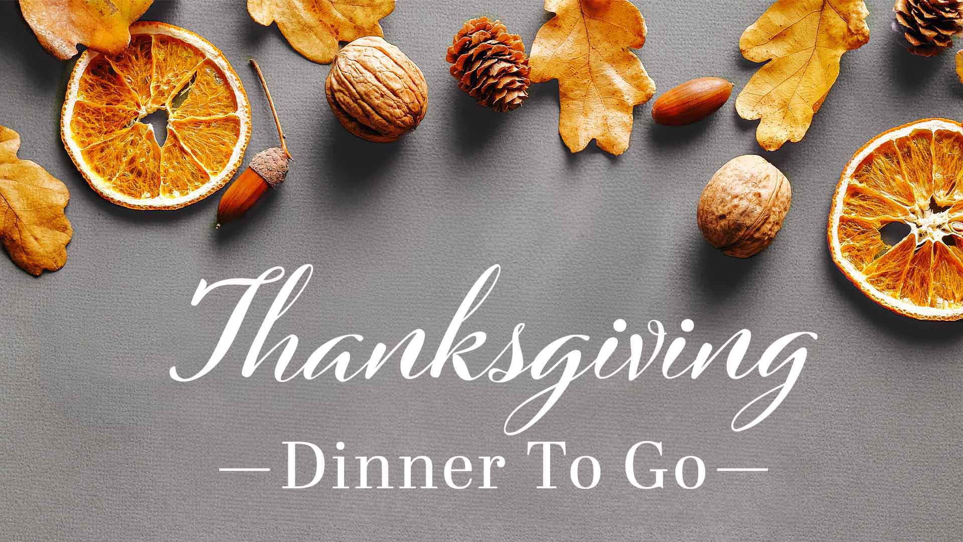 Thanksgiving To Go Red Rock Resort